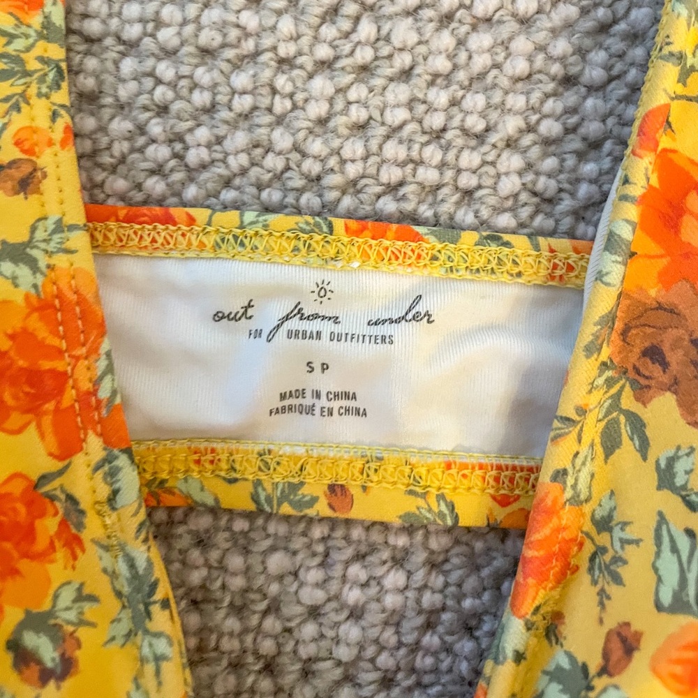 Urban Outfitters Floral Tie-Front Bikini - Picture 2 of 3